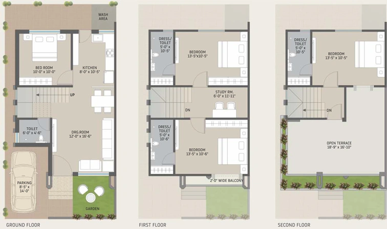 4 BHK House/Villa in Prime Bungalows in Waghodia Road, Vadodara - Image 698908