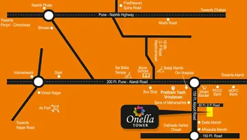 Location of Sahara Onella Tower - Image 22509