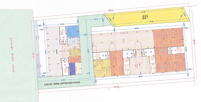 Master Plan of Nirman Laxmi Heights in Dindoli, Surat - Image 82239