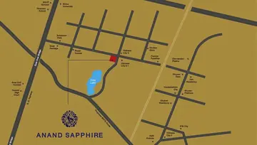 Location of B Desai Anand Sapphire - Image 82597