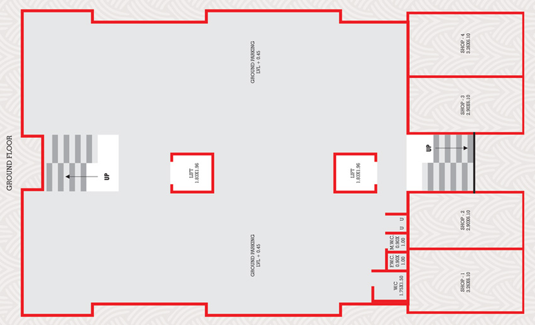 Master Plan of Sky Blue Heaven in Dindoli, Surat - Image 82408