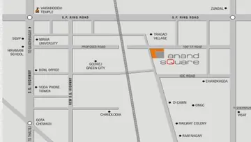 Location of B Desai Anand Square - Image 82605