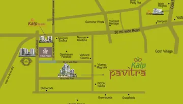Location of Kalp Pavitra - Image 82792