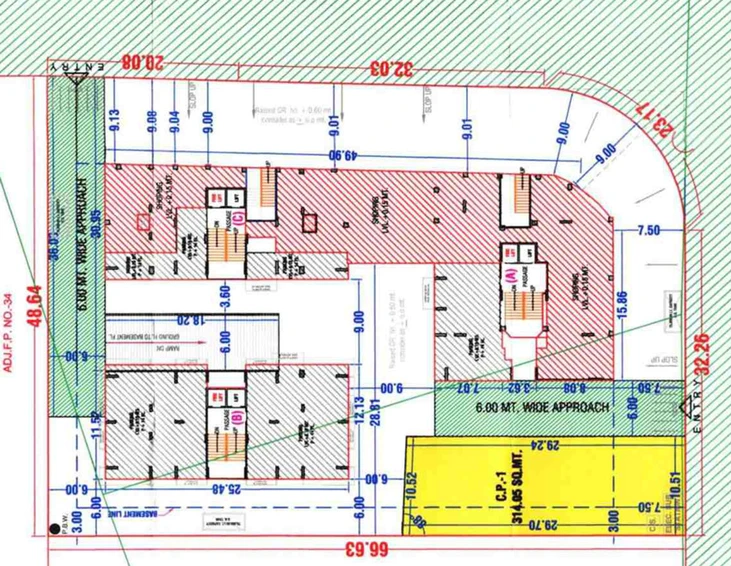 Master Plan of Shree Shivant Icon in Sarthana Jakat Naka, Surat - Image 82589