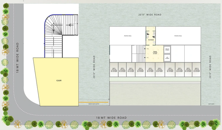 Master Plan of Shivay Shivalik Candle in Bhimrad, Surat - Image 82717