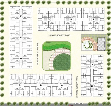 Master Plan of Shanti Oum Orbit in Vatva, Ahmedabad - Image 82731