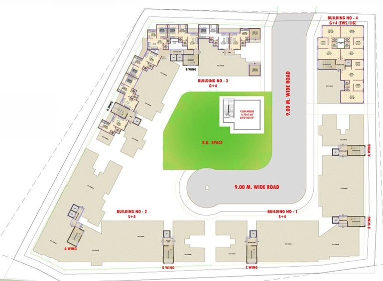 Master Plan of Kartikya Vatika in Panvel, Navi Mumbai - Image 82724