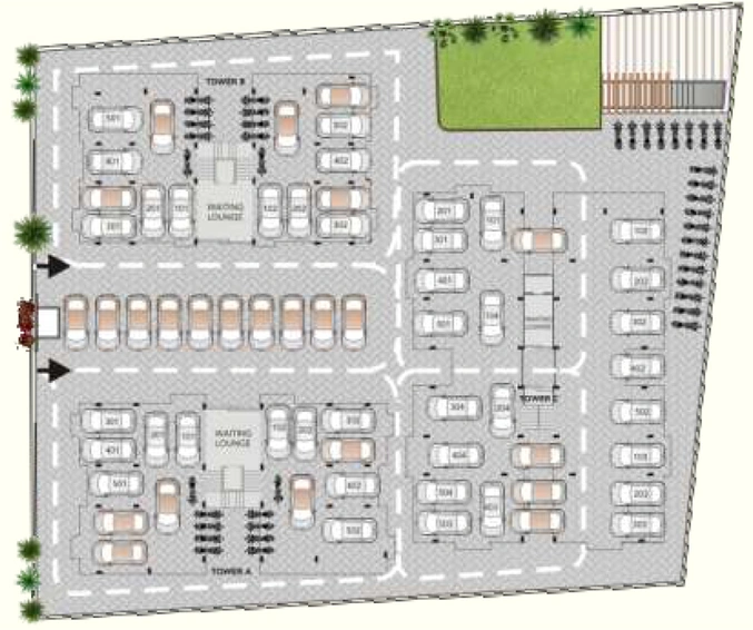 Master Plan of Everest Experia in Vasna Bhayli Main Road, Vadodara - Image 83246