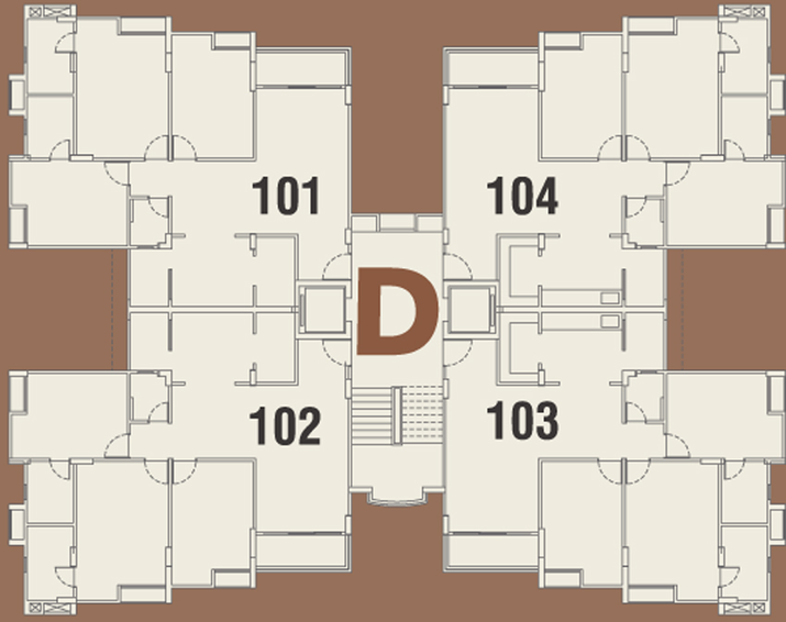 Floor Plan of JP Iscon Harmony in Sevasi, Vadodara - Image 83275