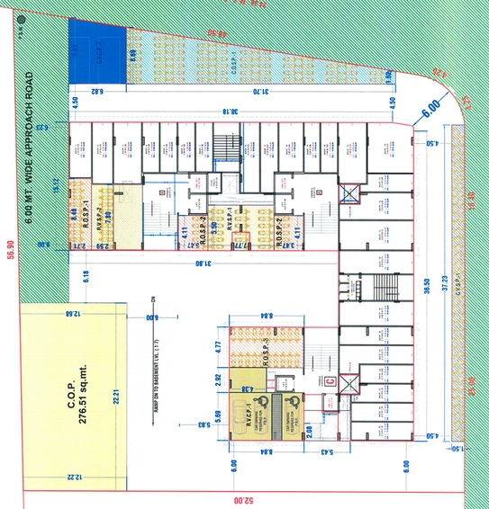 Master Plan of Aadinath Dayalji Park in Adajan, Surat - Image 83036