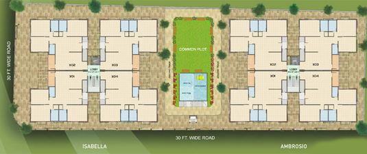 Master Plan of Othello Nautilus E3 in Vasna Road, Vadodara - Image 83094