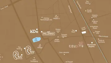 Location of Shree KD County - Image 83135