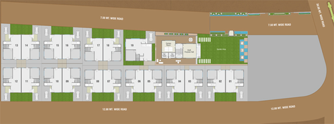 Master Plan of Shree KD County in Kalali, Vadodara - Image 83136
