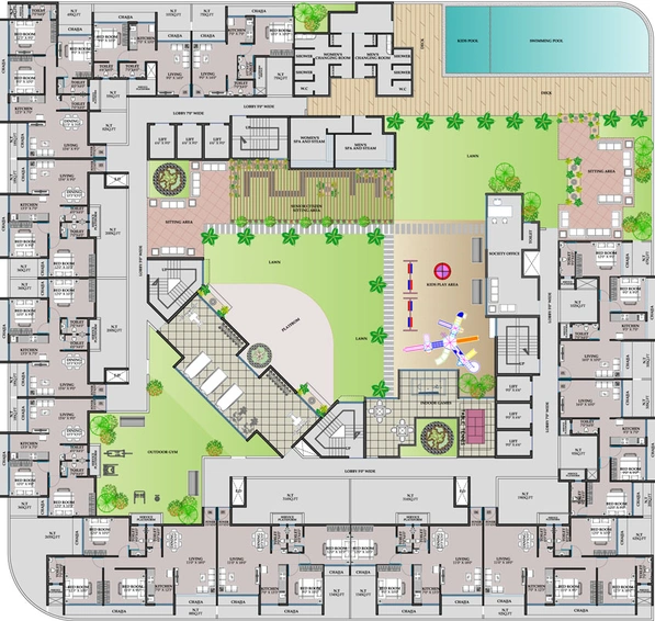 Master Plan of Avianna Invicta in Ulwe, Navi Mumbai - Image 34754