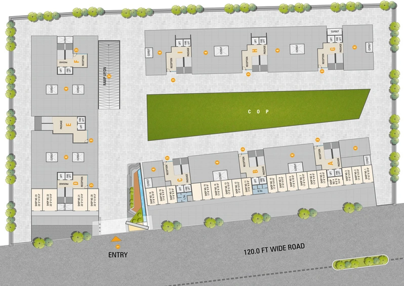 Master Plan of Swagat Homes in Bamroli, Surat - Image 83317