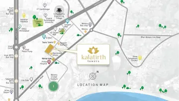 Location of Navpadh Kalatirth Towers - Image 83292