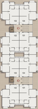 Floor Plan of Krish Nisarg Dreams in Bopal, Ahmedabad - Image 83145