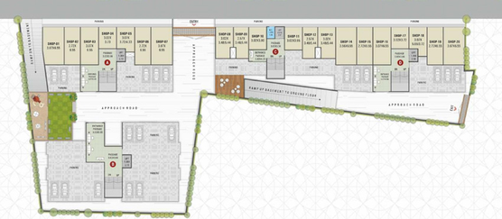 Master Plan of Ocean Avenue in Ichhapore, Surat - Image 83308