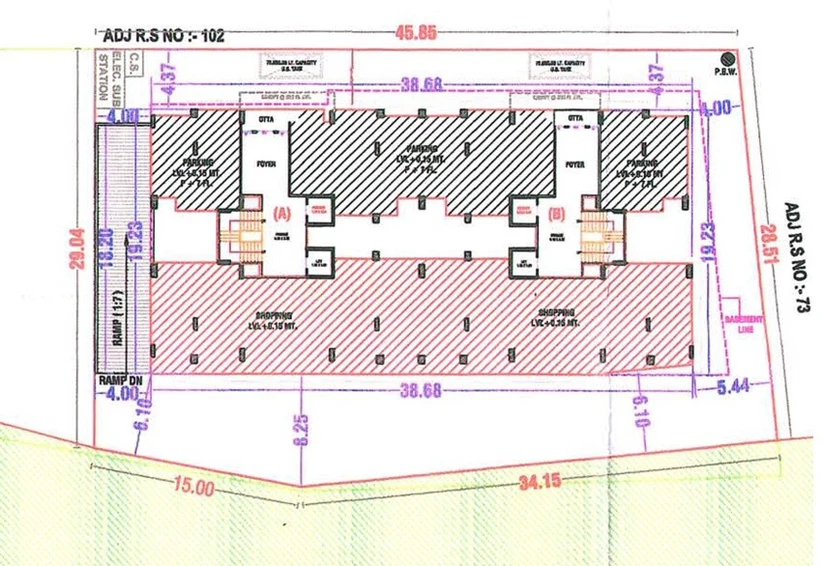 Master Plan of Dwarkesh Karunesh Homes in Valak, Surat - Image 83301