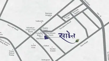 Location of Shrimay Shree Vinayak Saket - Image 83376