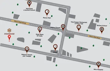 Location of KKG Anandam - Image 1214