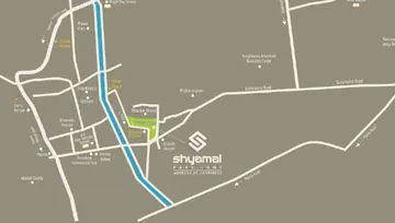 Location of Shyamal Park - Image 83401