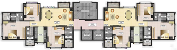Floor Plan of Mahavir Arham Brindavan in Chembur East, Mumbai - Image 83420