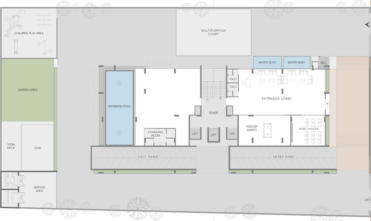 Master Plan of Madhav Oeuvre in Bodakdev, Ahmedabad - Image 83533
