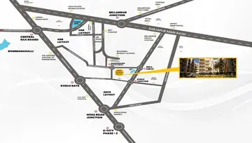 Location of Abhee Riviera Royale - Image 101022