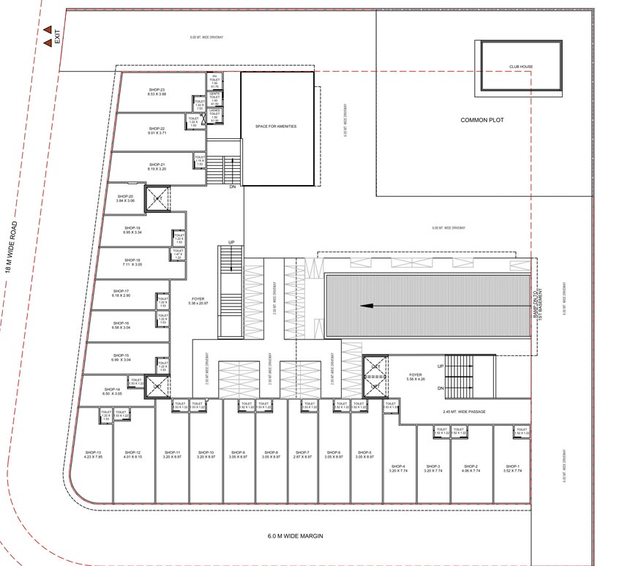 Master Plan of Vivanta Lake View in Vaishnodevi Circle, Ahmedabad - Image 83446