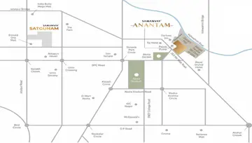 Location of Samanvay Anantam - Image 83478