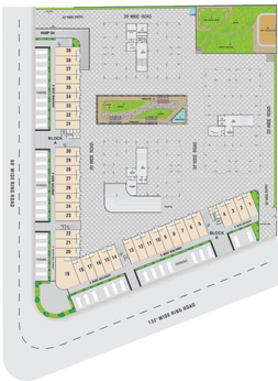 Master Plan of Tameer Seventh Heaven in Makarba, Ahmedabad - Image 83648