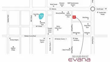 Location of Shashwat Evana - Image 83622