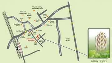Location of Shakti Galaxy Heights - Image 87304