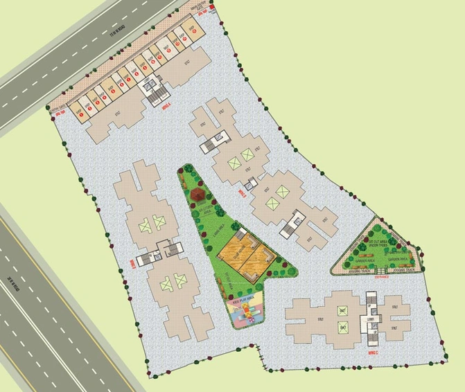 Master Plan of Shreeji Milestone in Badlapur East, Thane - Image 168393