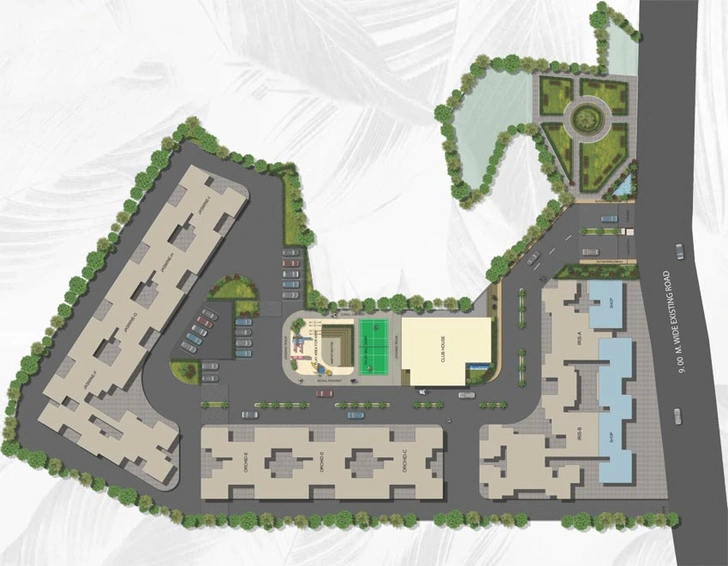 Master Plan of JD Park One in Badlapur East, Thane - Image 168407