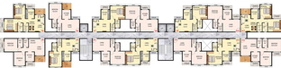 Floor Plan of Shreeji Greens in Badlapur West, Thane - Image 87522