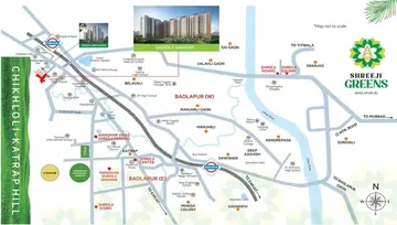 Location of Shreeji Greens - Image 87521