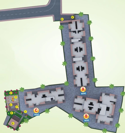Master Plan of Shreeji Greens in Badlapur West, Thane - Image 87523