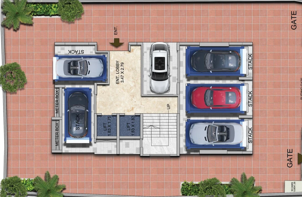 Master Plan of Hetali Sagar in Andheri West, Mumbai - Image 83810