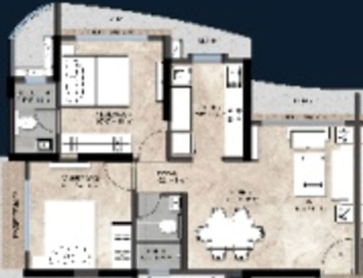 5 BHK Flat in Sanghvi Sky Residence in Wadala East, Mumbai - Image 452624