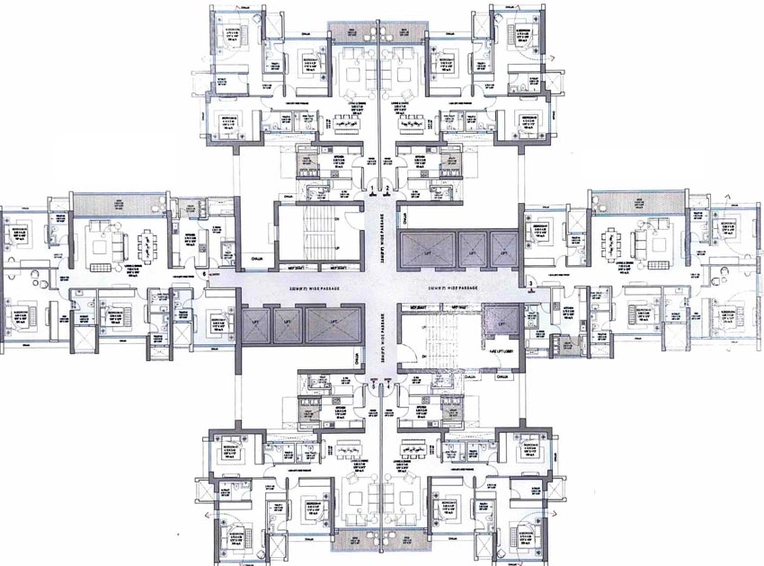 Floor Plan of Godrej Reserve in Kandivali East, Mumbai - Image 86297