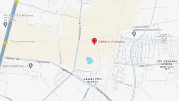Location of SKJ Siddharth Vrundavan - Image 83874