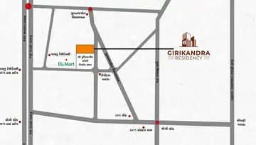 Location of Shri Girikandra Residency - Image 83908