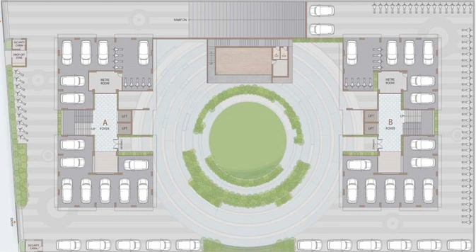 Master Plan of Royal Living in Vaishnodevi Circle, Ahmedabad - Image 83952