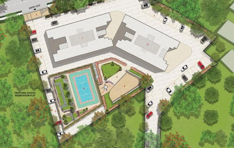 Master Plan of Sunraj Supreme in Dombivli, Thane - Image 168422