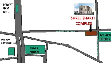 Location of Shree Shakti Complex - Image 84041
