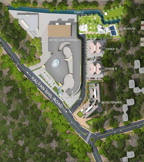 Master Plan of West Metro Grande in Kalyan East, Thane - Image 87425