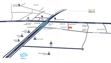 Location of Nishan Divya Heights - Image 84071