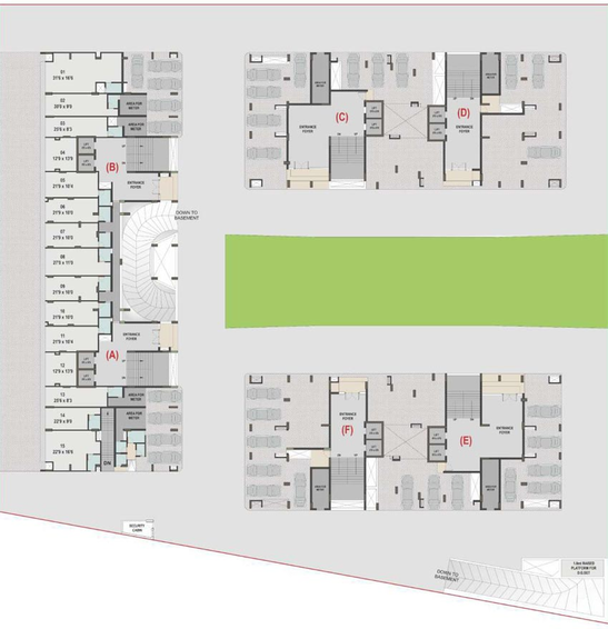 Master Plan of Elite Mercury in Tragad, Ahmedabad - Image 84101